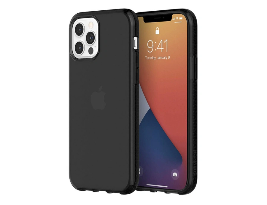 Чехол Griffin Survivor Clear for iPhone 12 | 12 Pro - Black (GIP-051-BLK)